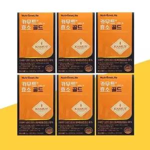 [뉴트리원라이프] 뉴트리원 골드 카무트효소 3g x 30포 x 6박스 곡물 효능 발효 식이섬유 어머니선물WY