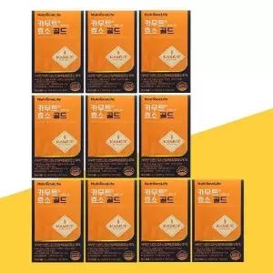 [뉴트리원라이프] 뉴트리원 골드 카무트효소 3g x 30포 x 10박스 곡물 효능 발효 식이섬유 어머니선물WY