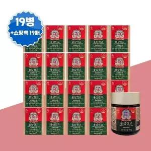 [정관장] 정관장 홍삼진고 100g x 19병 홍삼진액 홍삼농축액 떠먹는홍삼 엑기스 부모님선물