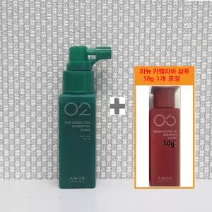 아모스 녹차실감 에센셜 토닉 50ml + 여행용 샴푸 50g