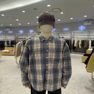 [원더플레이스] 더블유스탠다드(B) WARM CHECK SHIRTS (W4B71TKSH501)