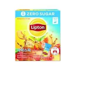 유니레버 립톤 제로슈가 아이스티 믹스 복숭아 5g 30개입