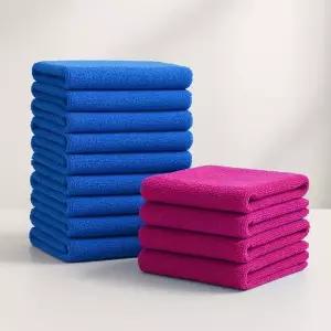 국내산 무봉제 초극세사 걸레 타올 업소용 세차 가정용 대형 40x60(10매)