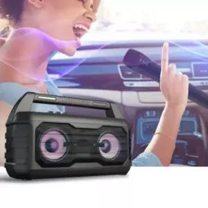 블루투스 무선마이크 가정용 노래방 스피커 앰프 일체형