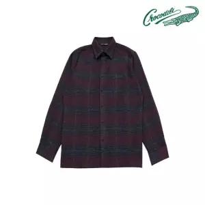 [크로커다일] 울터치 그라데이션 셔츠 CDAAAWS4406