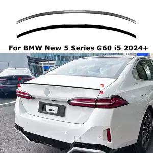 BMW 호환 신형 5시리즈 G60 i5 2024 520i 525i 528i 530i 535i S 카본 글로시 블랙 리어 트렁크 리드 카 스