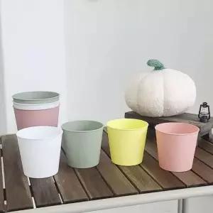 [콩심팥심]화분거치대 꽃바스켓 미니 플라스틱 화분 커버 화분거치대