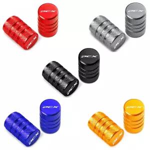 혼다 PCX 125 알루미늄 타이어 밸브캡 피시엑스 150 공구주입구 마개 에어캡 커버 튜닝용품 2개 세트