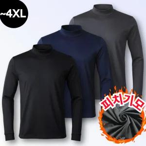 macci(마찌) 히트포뮬러 남자 기능성 기모 목폴라 반목 긴팔 티셔츠 (정품)