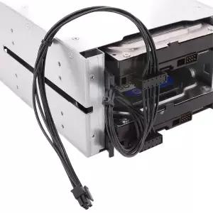 6핀 to 듀얼 SATA 사타 하드디스크 SSD 파워 서플라이 케이블 델 메인보드 미니 핀