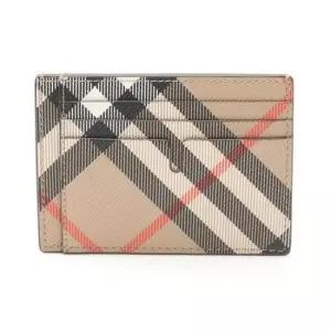 BURBERRY  Check Clip Card Case  8091910)  체크 클립 카드 케이스)