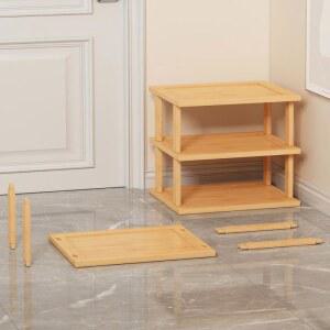 사무실 신발정리대 2단 좁은 정리대 것은 미니거치대 슬리퍼 신발장 엔틱 신발 기본형