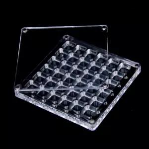 투명 칸막이 콩알금 아크릴 케이스 36구