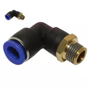 에어피팅 유공압 원터치피팅 휘팅 10개입 유공압 원터치피팅 PL06M5 에어 휘팅 호스