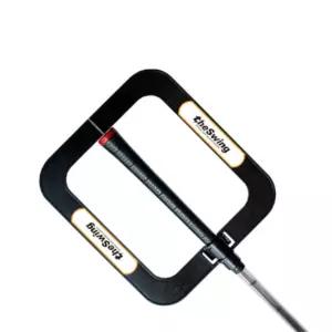 천둥골프 골프 스윙 연습기 자세 교정 도구 용품 블랙 BNS