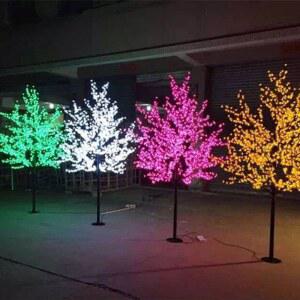 매장 led 2m 인조나무 기타옵션문의 나무 벚꽃조명 크리스마스 LED 꽃나무 높이