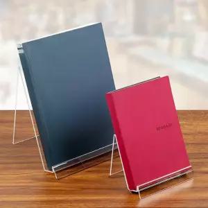 POP 아크릴 스탠드 독서대 메뉴판거치대 투명 안내판 진열용 거치대