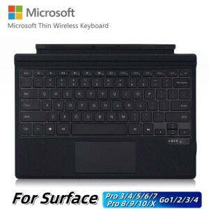 매직 키보드 microsoft 호환 surface Pro Go1 무선 Bluetooth 자기 백라이트 언어