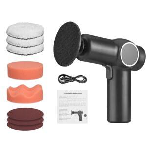 무선 편심 자동차 제거 금속 폴리싱 기계 왁싱 광택기 도구 목재 전기 버퍼