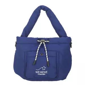 [지센] (2컬러) 자수 패딩 복조리백 LAABOA15