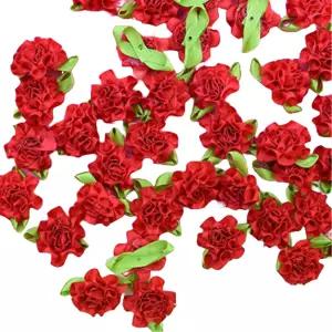 어버이날 빨간색 입체 카네이션꽃 30P 선물포장 돌잔치 장식 교구 DIY