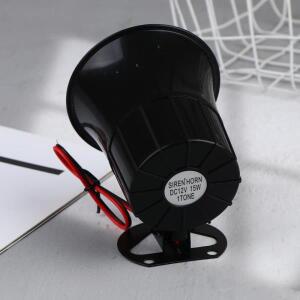 1/2/3개 DC 12V 트레블 사이렌 경적 야외 알람 스피커 유선 고음 시스템용 110dB