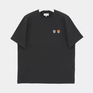 더블 헤드폭스 패치로고 반팔 남성 티셔츠 OM011CFKJ0118 P190