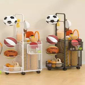 다시온샵 요가매트 정리함 소도구 운동기구 농구공 축구공 거치대