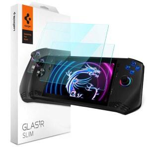 Rog Xbox Allie/Xbox Allie X/Asus Alli/Alli X/MSI Claw 7 AI+ (7인치) - 2팩용 강화 유리 스크린 프로텍터 [GlasTR 슬림]