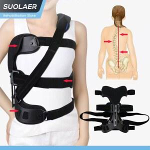 어깨 교정기 굽은등 자세 척추 측만증 교정 도구 수술 회복을 조정 보조 보조기
