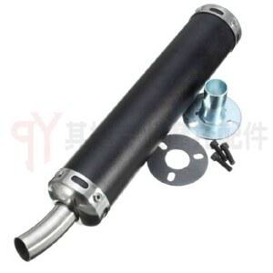 수직 난로 무시동히터 온풍기 알루미늄 저소음 소음기 배기관 풀세트 스페이서에 배기 24V