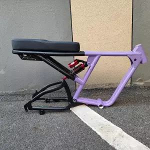 자전거프레임 칼로세-전기 팻 바이시클 프레임 전기 자전거 스노우 바이크 20x4.0 BB 120mm