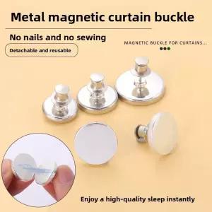 블라인드부속 불라인드 부품 커튼 부품용 강력 자석 클립 침실 집게 핀 마그넷 타이백