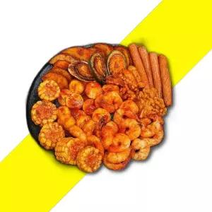 더원미식 씨푸드 보일링 밀키트 쉬림프 미국식 해물찜 홈 파티 캠핑 전복 새우 오징어