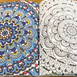 만다라색칠하기 컬러링북 젠탱글 힐링 마음공부 명상 색칠공부 차밴픈