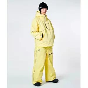 DOLL OUTERWEAR [DOLL X FOGUS]AVA 스노우보드복 세트(아노락 자켓팬츠) 스위트 엘로우 남녀공용