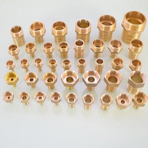 대형 BSP 암수 황동 파이프 피팅 가죽 호스 바브, 10mm, 1 