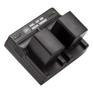 BM 2 BP-820 Batteries and Dual Battery Charger for Canon VIXIA HF G50, G60, G70, XA40, XA45, XA50, XA55, HFG30, HFG40, HFM301, HFM41, HFM400, XA10, XA11, XA15, XA20, XA25, XA60, XA65, XA70, XA75