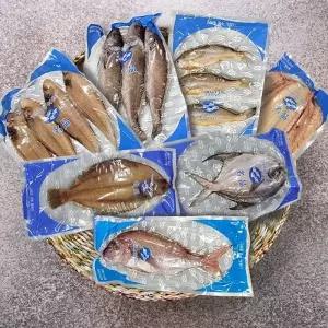 고흥 반건조생선 선물세트 1호(민어1/삼치1/서대3)