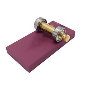 KWONG YUEN 시계 수리 도구 양면 연삭 석유 등급 1 루비 나사 배치  오일스톤 초경질 연마