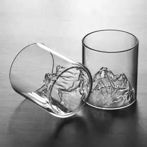 마운틴 위스키잔 온더락 글라스 유리컵 150ml 300ml