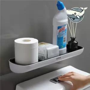 블랙 욕실 수납 선반 다용도 정리대 변기 위 화장실선반 무타공욕실선반 욕실젠다이