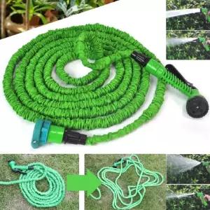 마당 청소 세차 7단분사 늘어나는 매직호스 15m 간편보관 원예용 꼬임없는 오래쓰는