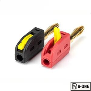 32A 4mm 무납땜 바나나 플러그 퀵 와이어 연결 금도금 구리 커넥터 오디오 스피커 앰프