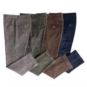 남자 헤링본 팬츠 비브레이커스 지이크 투턱 크로커다일 울라이크 슬랙스 히든밴딩