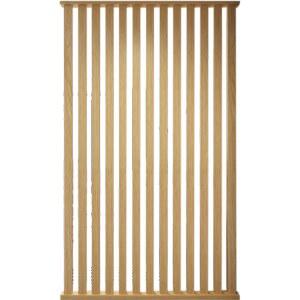 원목 간살 파티션 사각 가림막 가림막파티션 통해 경량 가리개 스크린 패브릭 프로필 사각형