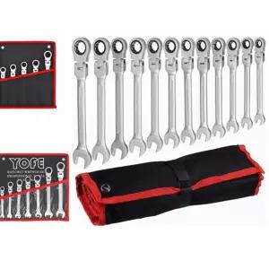 키밍 기어렌치 스패너 5 종세트 7 종세트 플렉시블 공구