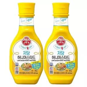 [오뚜기]LIGHT JOY 저당 허니머스타드 265g 2개