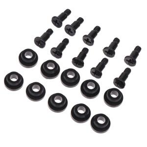 컴퓨터 케이스 충격 방지 나사 10개 방진 3.5인치  HDD 흡수 고정