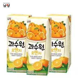 남양 과수원 오렌지190ml 48팩(2box) 무배 유통기한26.07.30제품